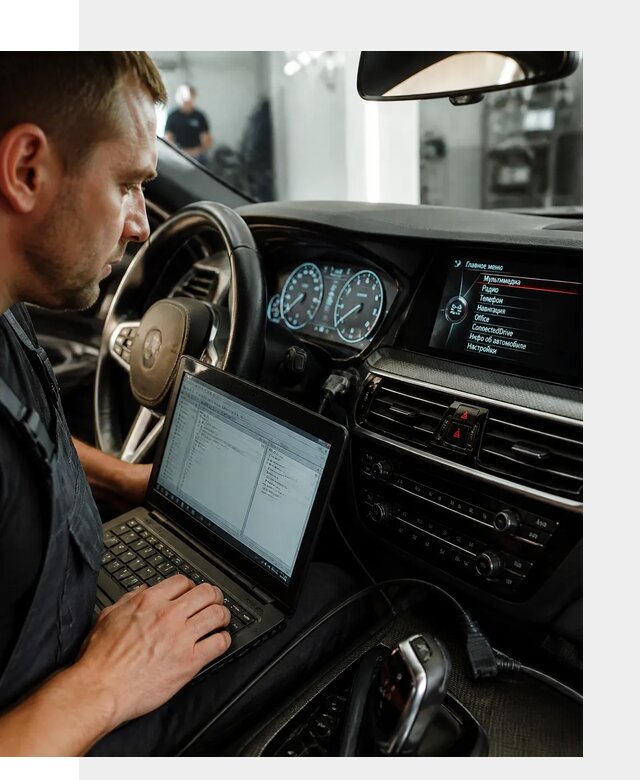 Русификация приборной панели BMW для авто в Сергиеве Посаде от компании