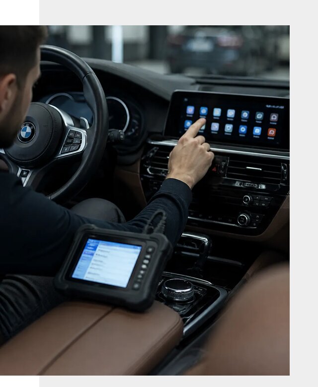 Установка приложений и мультимедиа сервисов BMW в Сергиеве Посаде