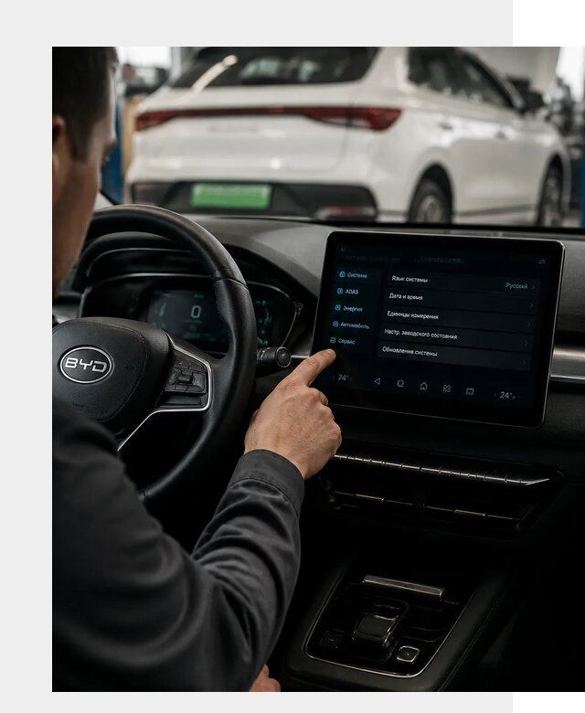 Русификация BYD E2 в Сергиеве Посаде от 15249 р. | ФастМобиль-Сгп под ключ
