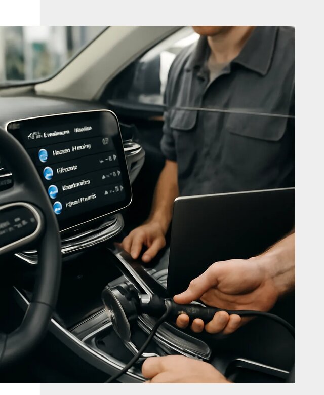 Установка приложений Geely для мультимедиа автомобиля в Сергиеве Посаде