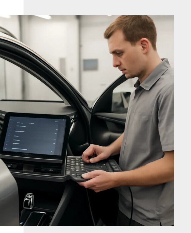 Русификация мультимедиа автомобилей Lynk Co в Сергиеве Посаде