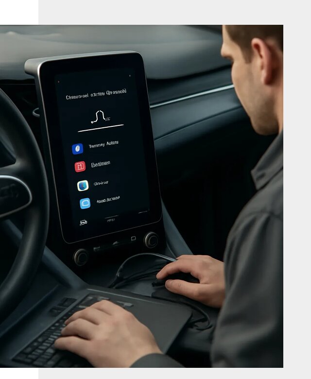 Установка приложений Lynk Co на автомобиль в Сергиеве Посаде