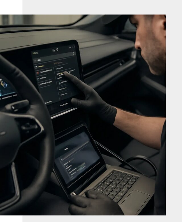 Русификация приборной панели Rising автомобиля в Сергиеве Посаде